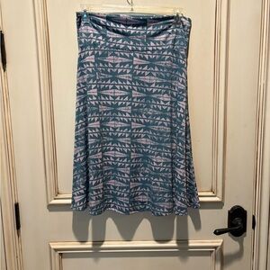 LuLaRoe Azure Skirt XL